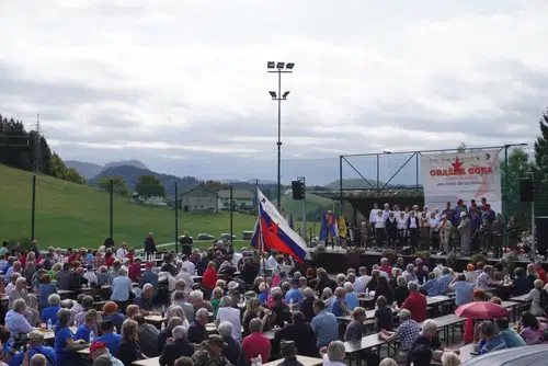 (VIDEO in FOTO) Na Graški gori odmevali upanje, upor in boj: "Ne smemo dovoliti, da nas zgodovina deli"